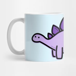 Purple Dino Mug